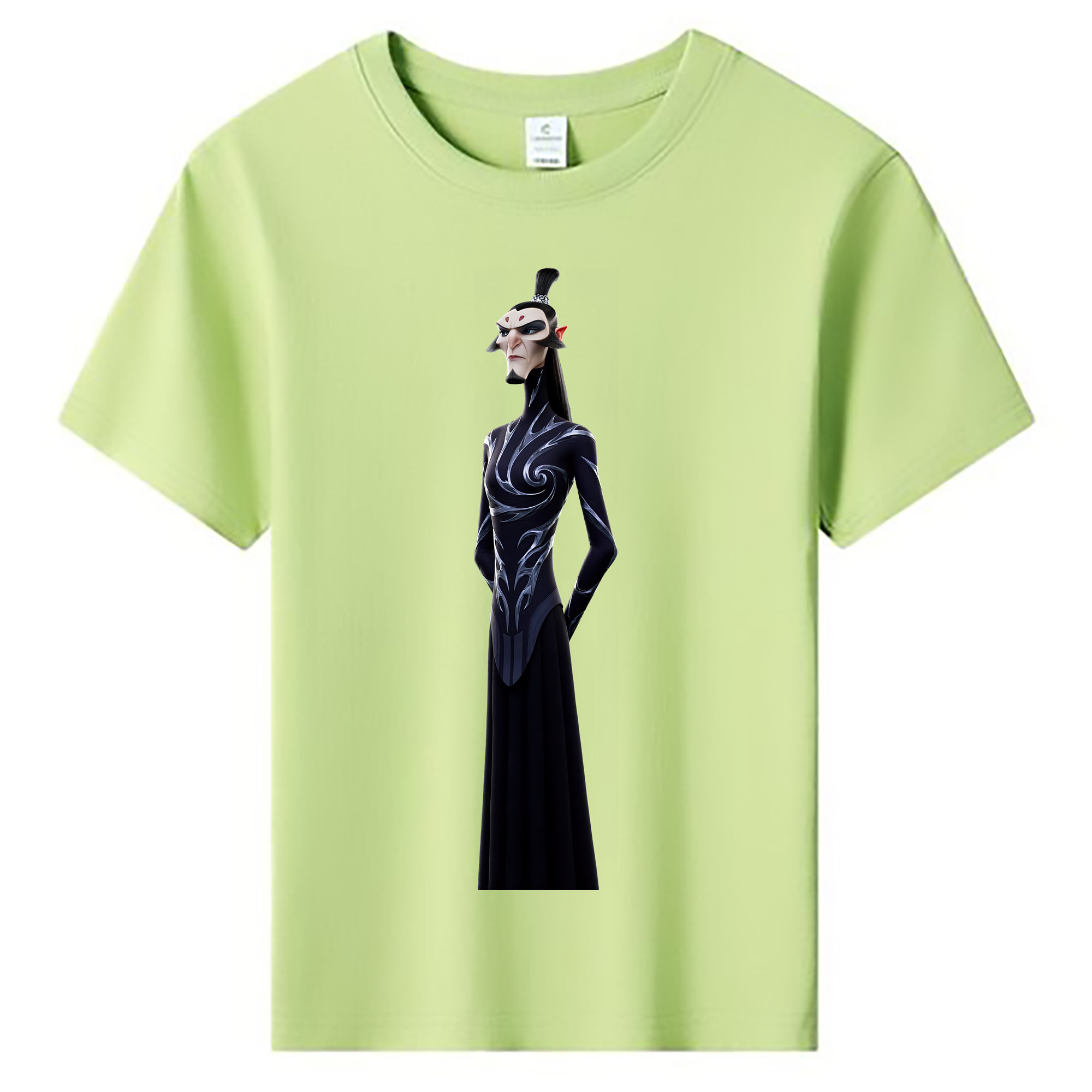 （画像用） Ne Zha 2 ナタ 魔童の大暴れ 綿100％キッズTシャツ（フロントプリント）